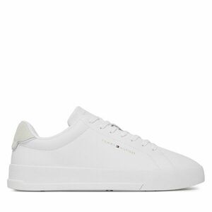 Sportcipők Tommy Hilfiger Th Court Lth Detail Ess FM0FM05367 Fehér kép
