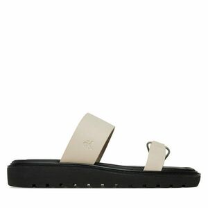 Papucs Calvin Klein Jeans Rope Sandal Soft Lth Mg YW0YW01864 Ekru kép
