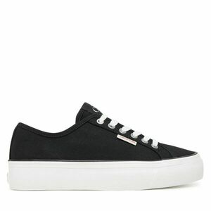 Teniszcipő Calvin Klein Jeans Vulc Flatform Ctn Logo Tag YW0YW01838 Fekete kép