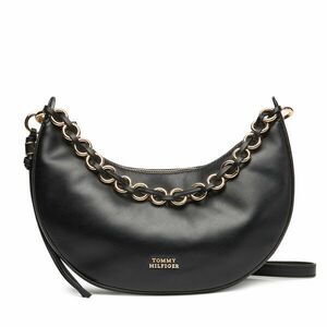 Táska Tommy Hilfiger Moon Leather Crossover AW0AW17467 Fekete kép