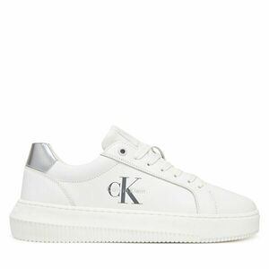 Sportcipők Calvin Klein Jeans Chunky Cupsole Lth Silver YW0YW01876 Fehér kép