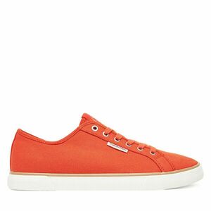 Teniszcipő Calvin Klein Jeans Ess Vulc Low Mg Cv YM0YM01301 Narancssárga kép