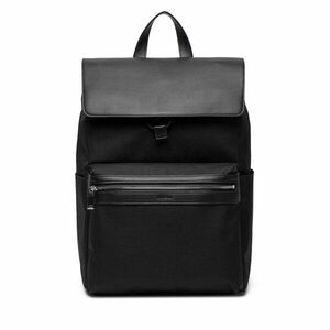 Hátizsák Calvin Klein Contrast Flap Backpack LV04D3030G Fekete kép