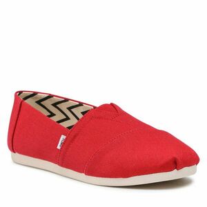 Félcipő Toms Alpargata 10017665 Piros kép
