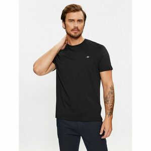 Gant Póló Shield 2003184 Fekete Regular Fit kép