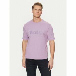 BOSS Póló 50531271 Lila Regular Fit kép