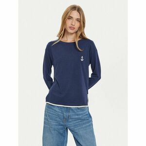 United Colors Of Benetton Pizsama felső 3Y5E3M063 Sötétkék Regular Fit kép