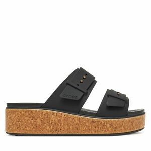 Papucs Crocs Brooklyn Cork Buckle 211252 Fekete kép