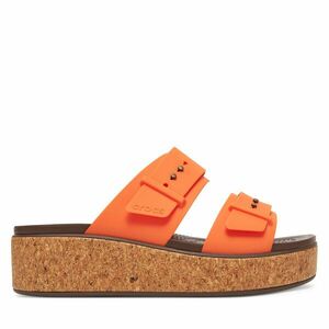 Papucs Crocs Brooklyn Cork Buckle 211252 Narancssárga kép