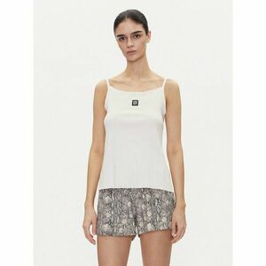 HUGO Felső Rib_Vest 50540056 Ekru Regular Fit kép