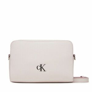 Táska Calvin Klein Jeans Minimal Monogram Ew Camera Bag LV04K3162G Ekru kép