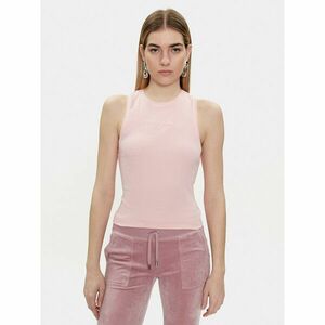Juicy Couture Felső Beckham JCBLV223811 Rózsaszín Slim Fit kép