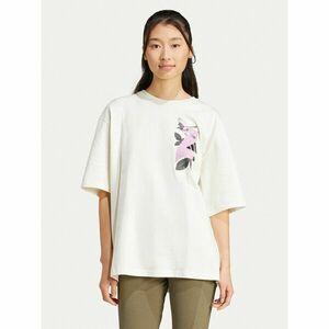 adidas Póló Lens Elevated Graphic JN6574 Fehér Oversize kép