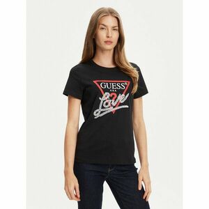 Guess Póló W5YI40 I3Z14 Fekete Regular Fit kép
