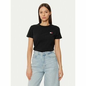 Tommy Jeans Póló DW0DW20153 Fekete Regular Fit kép