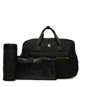 Táska Tommy Hilfiger Th Essential Changing Bag AU0AU01997 Fekete kép