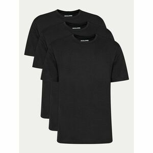 Jack&Jones 3 db póló Under 12248076 Fekete Standard Fit kép