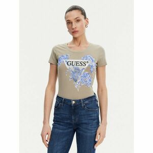 Guess Póló W5GI08 J1314 Khaki Slim Fit kép
