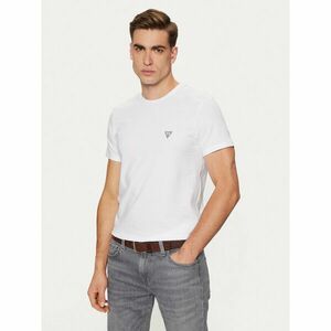 Guess Póló Caleb U97M00 KCD31 Fehér Slim Fit kép