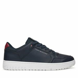 Sportcipők Tommy Hilfiger Basket Core Lite Lth Mix FM0FM05518 Sötétkék kép