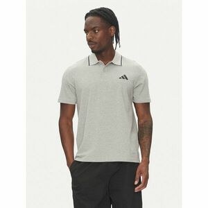 adidas Pólóing Essentials Small Logo JE9022 Szürke Regular Fit kép