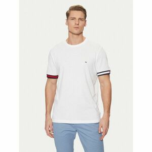 Tommy Hilfiger Póló Global Stripe MW0MW38078 Fehér Regular Fit kép