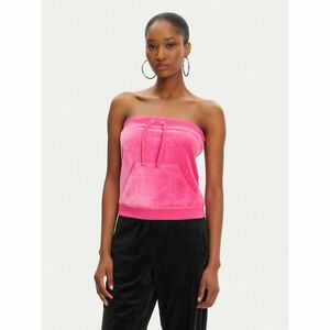 Juicy Couture Felső Heritage JCGCT125023 Rózsaszín Slim Fit kép