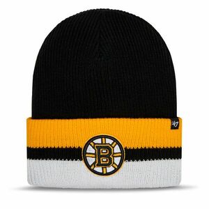 Sapka 47 Brand NHL Boston Bruins Split Cuff '47 H-SPLCC01ACE-BK Fekete kép