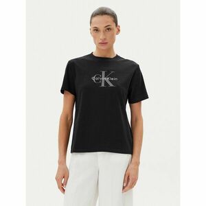 Calvin Klein Jeans Póló Hero LV047B865G Fekete Regular Fit kép