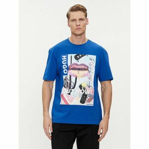 Hugo Póló Narcado 50513316 Kék Relaxed Fit kép