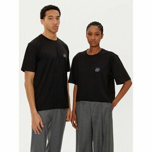 Filling Pieces Póló Unisex Embroidered Knot 7449986 Fekete Regular Fit kép