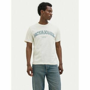 Jack&Jones Póló Almeria 12276962 Bézs Regular Fit kép