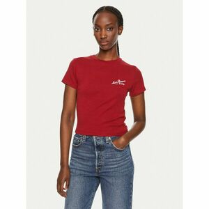 Levi's® Póló Essential Sporty A8798-0025 Piros Slim Fit kép