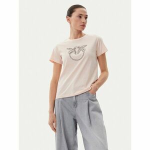 PINKO Póló Quentin 100535 A2G7 Rózsaszín Regular Fit kép