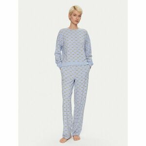 DKNY Pizsama YI80030 Kék Relaxed Fit kép