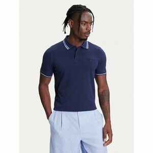 United Colors Of Benetton Pólóing 3F9HU302E Sötétkék Regular Fit kép