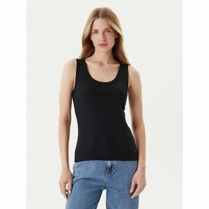United Colors Of Benetton Felső 3GA2DH010 Fekete Slim Fit kép
