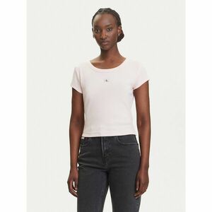 Calvin Klein Jeans Póló LV047C200G Rózsaszín Slim Fit kép