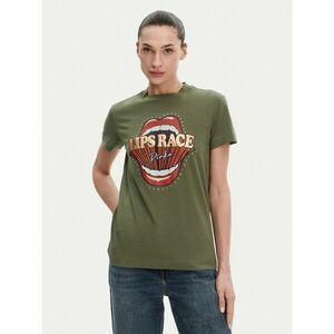 PINKO Póló Trapani 105050 A2D8 Khaki Regular Fit kép
