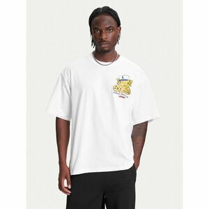 adidas Póló Wabash JW0158 Fehér Oversize kép