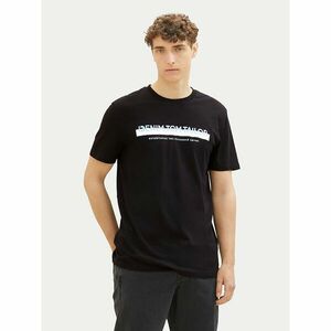 Tom Tailor Denim Póló 1037653 Fekete Basic Fit kép