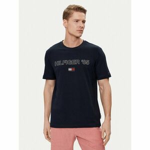 Tommy Hilfiger Póló 85' MW0MW34427 Sötétkék Regular Fit kép