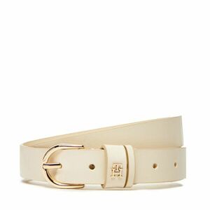 Női öv Tommy Hilfiger Essential Effortless 2.5 Go AW0AW16836 Ekru kép