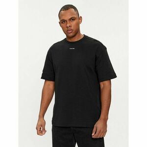 Calvin Klein Póló Nano Logo K10K112487 Fekete Regular Fit kép