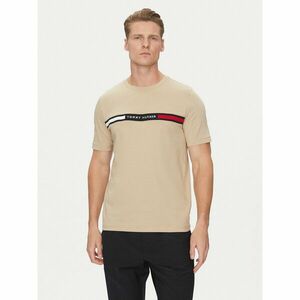 Tommy Hilfiger Póló Chest Insert MW0MW36498 Bézs Regular Fit kép