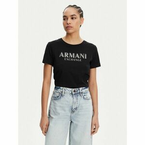 Armani Exchange Póló XW000387 AF10354 UC001 Fekete Regular Fit kép