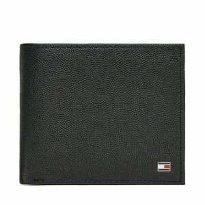 Nagyméretű férfi pénztárca Tommy Hilfiger Th Flag Cc Flap And Coin AM0AM13520 Fekete kép