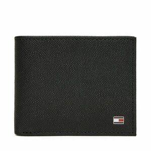 Nagyméretű férfi pénztárca Tommy Hilfiger Th Flag Mini Cc Wallet AM0AM13518 Fekete kép