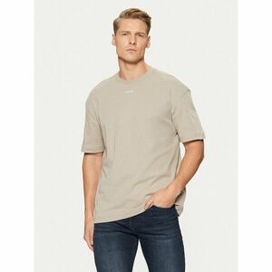 Calvin Klein Póló Nano Logo Interlock T-Shirt K10K112487 Bézs Regular Fit kép