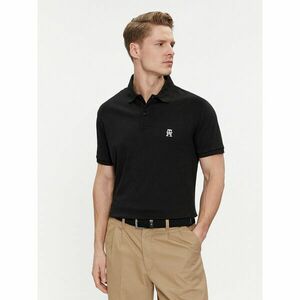 Tommy Hilfiger Pólóing Interlock MW0MW34783 Fekete Regular Fit kép